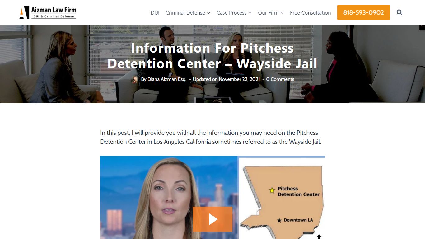 Information For Pitchess Detention Center – Wayside Jail